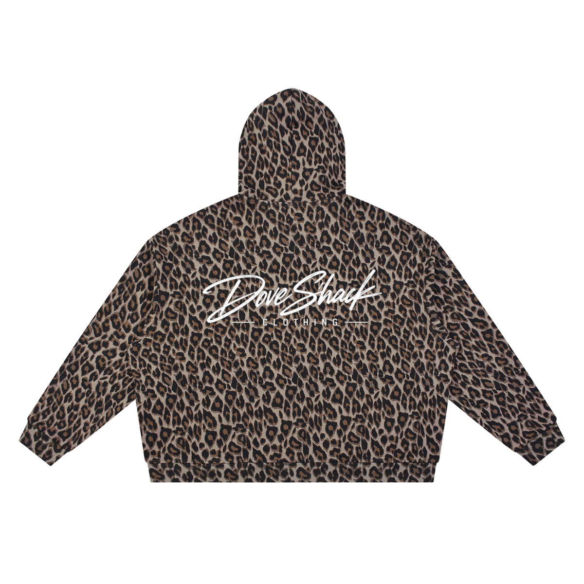 "Dove Shack Clothing" Essential Leopard Print Hoodie