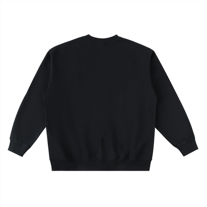 Long Beach Casual Wear - Oversized Crewneck Taped Sweatshirt