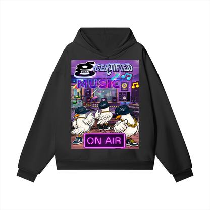 "Duece & The Crew" Poster Super Heavyweight Fleece Hoodie