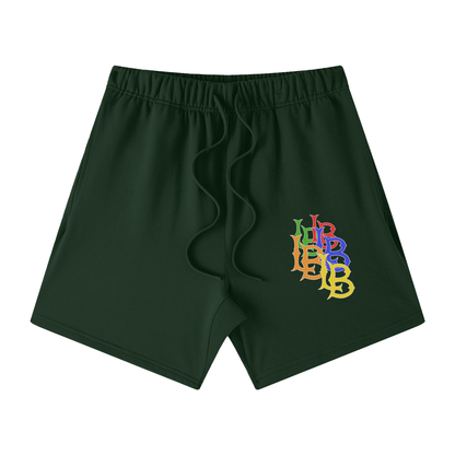 Multi Color LB - Streetwear Heavyweight Earth Tone - Shorts