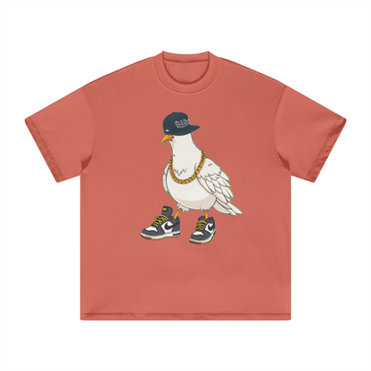 Duece the Dove Heavyweight Earth Tone T-Shirt