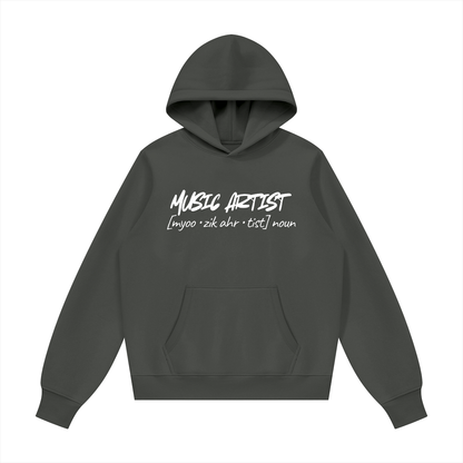 "Artist Ingredients" Unisex Fleece Hoodie