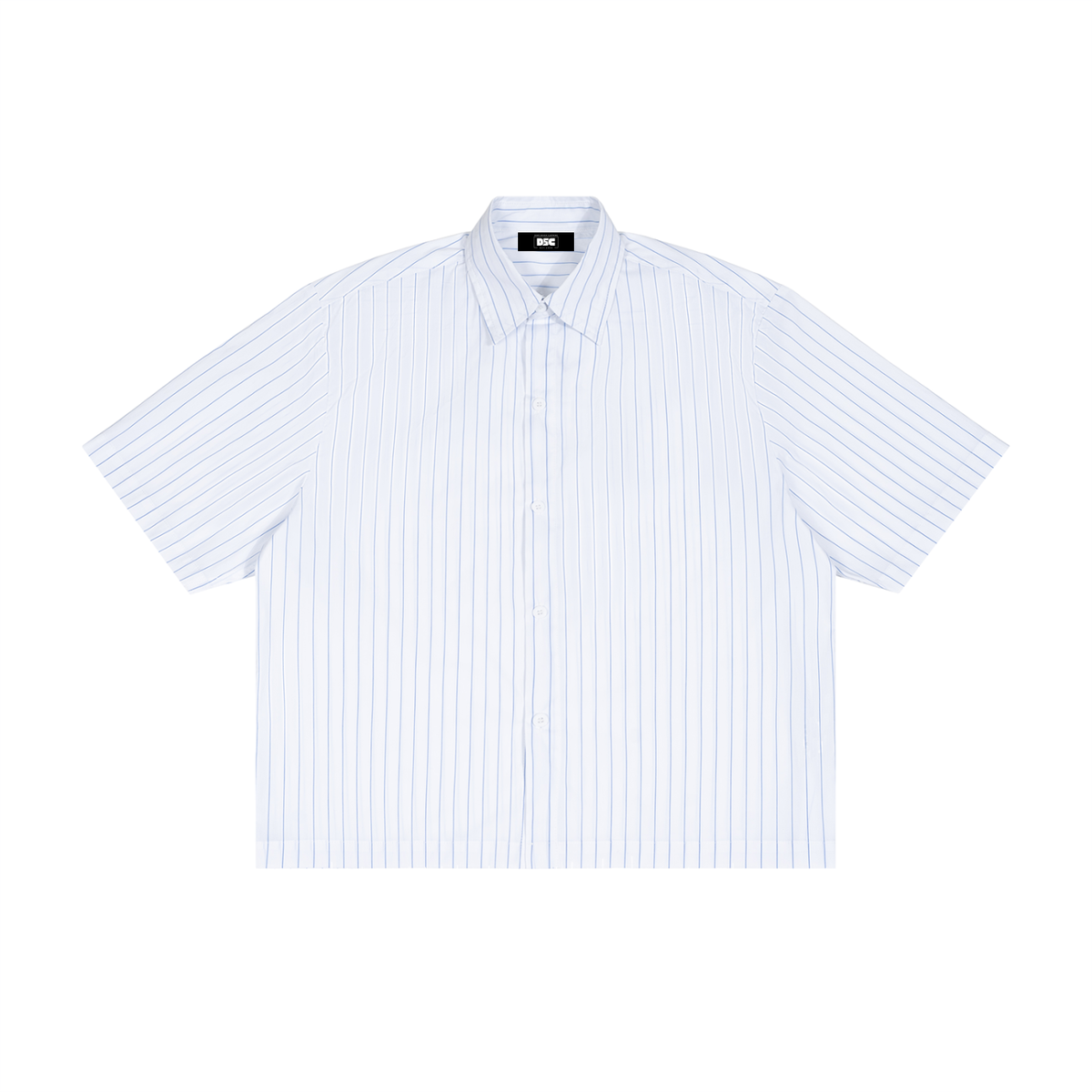 "On Pine" Casual Boxy Button-Up Shirt