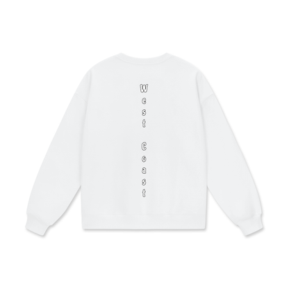 "Parental Advisory" Heavyweight Drop Shoulder Sweatshirt