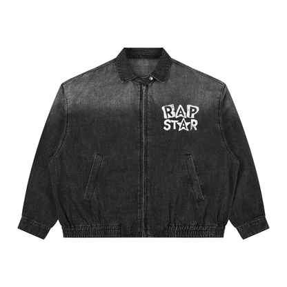 "Rap Sar"  Vintage Denim Jacket