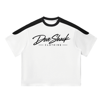 "Dove Shack Clothing" Unisex Color Block Oversized T-Shirt