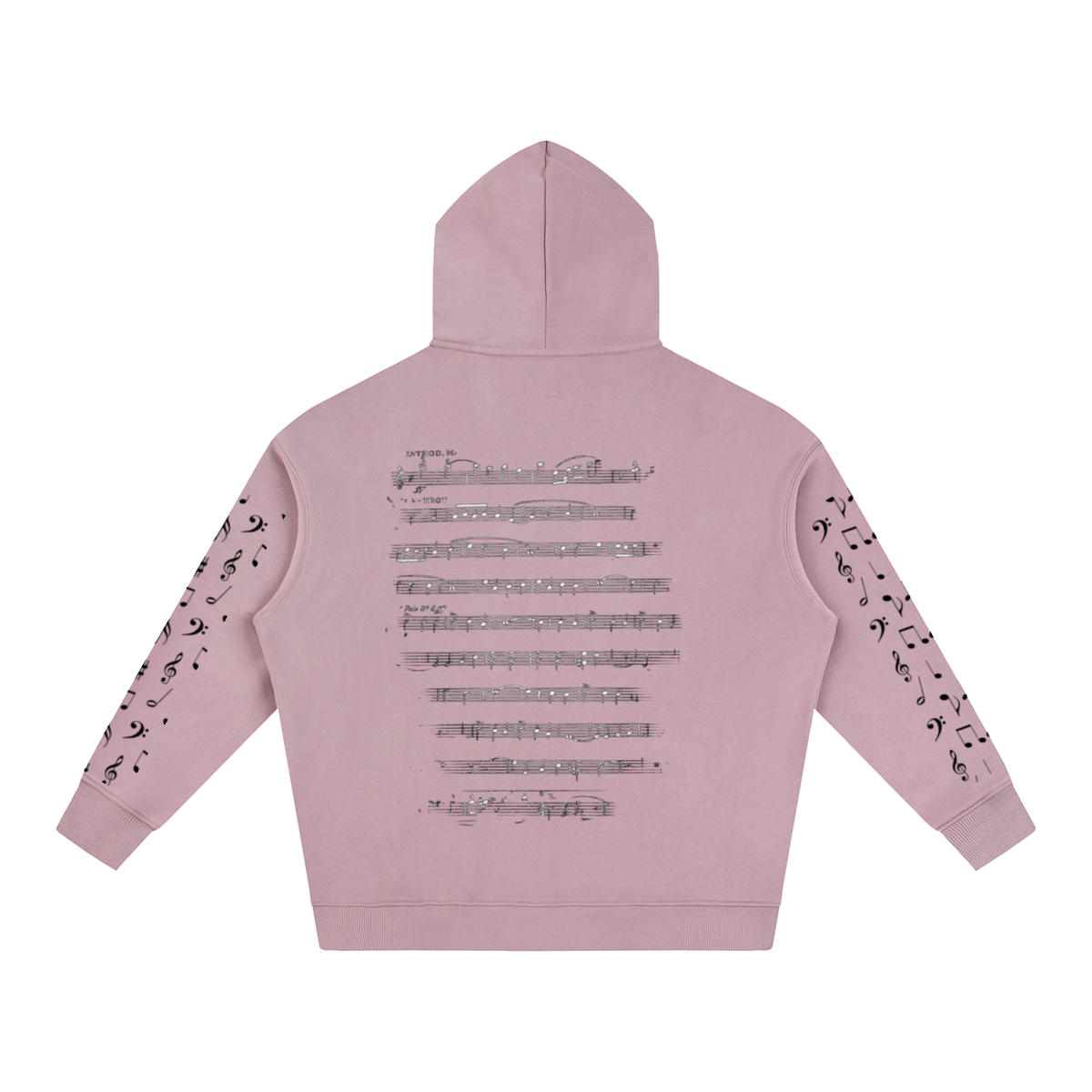 Music Addict Fleeced Hoodie