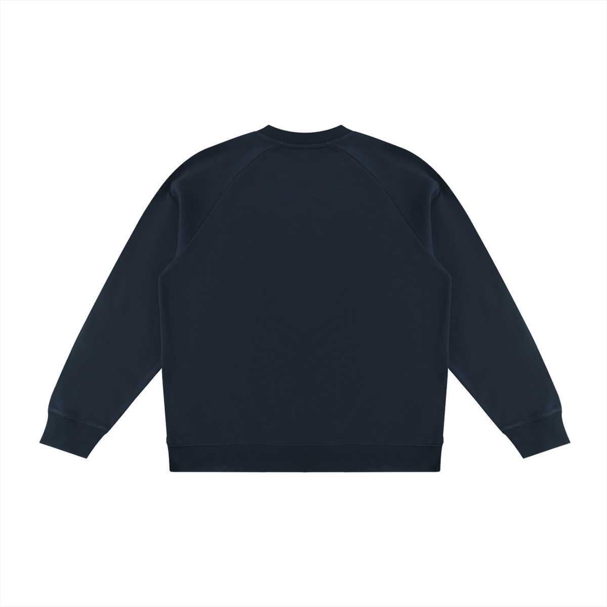 "Long Beach Stripes" Color Block Crewneck Sweatshirt
