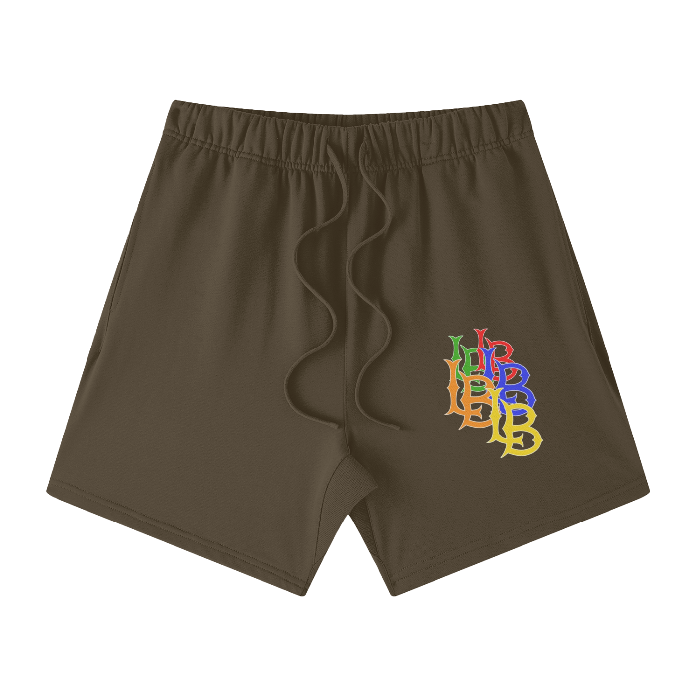 Multi Color LB - Streetwear Heavyweight Earth Tone - Shorts