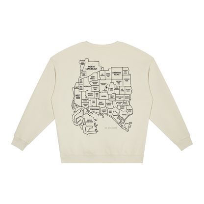 "Block 2 Block" Unisex Loose Crewneck Sweatshirt