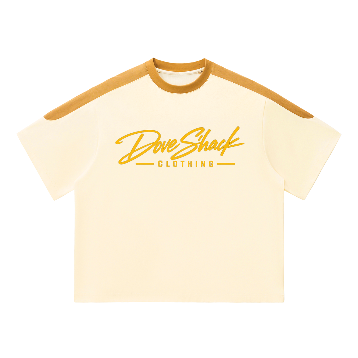 "Dove Shack Clothing" Unisex Color Block Oversized T-Shirt
