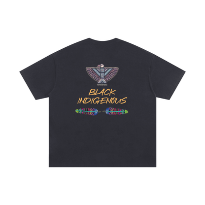 The Black Chief - Oversized Cotton T-Shirt