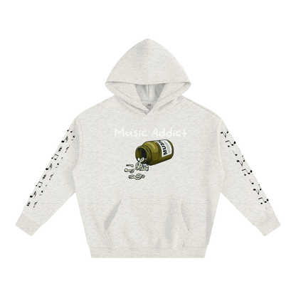 Music Addict Fleeced Hoodie