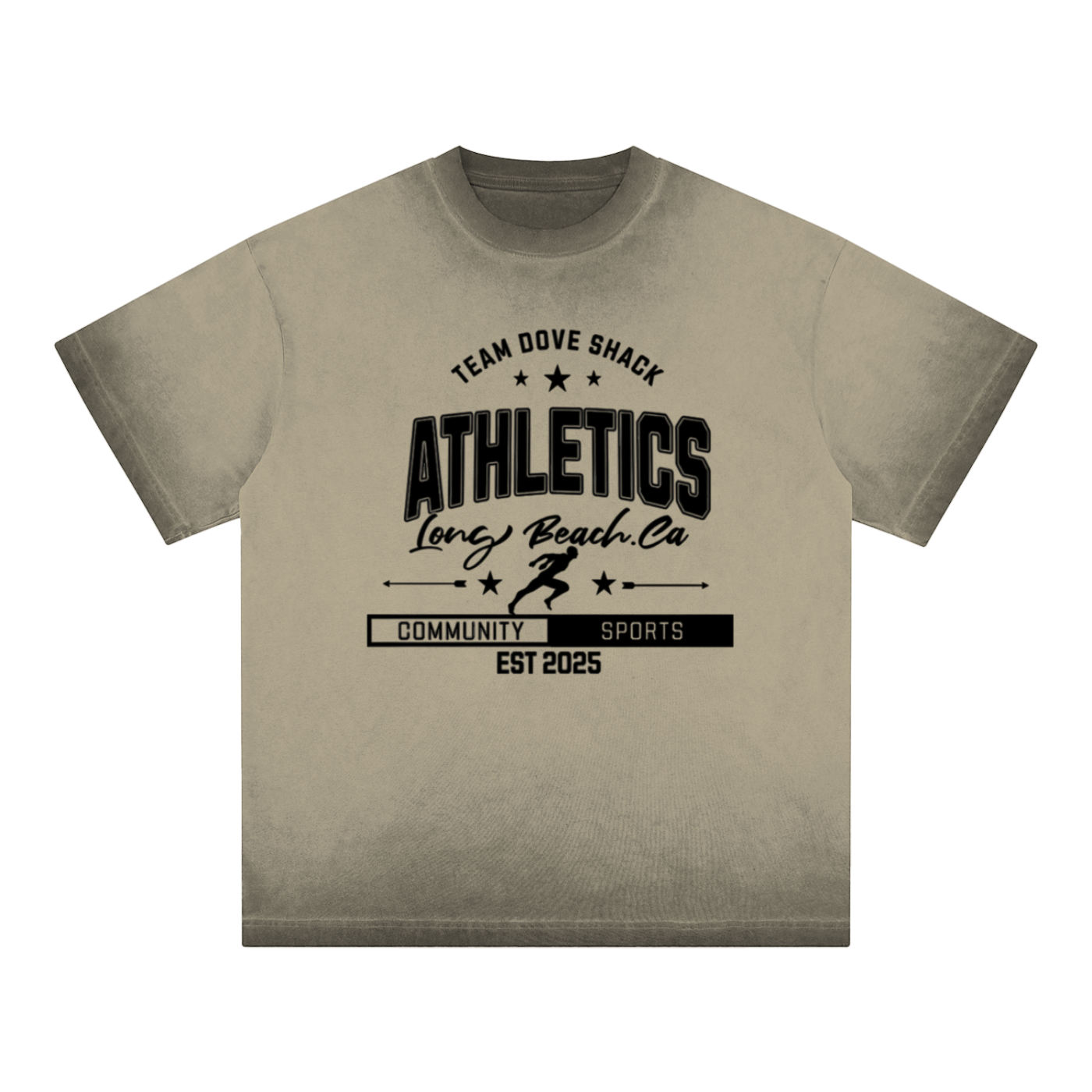 Team Dove Shack Athletics Reverse Dyed T-shirt