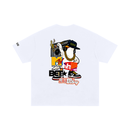 "Duece & The Crew" Unisex Oversized Poster T-Shirt