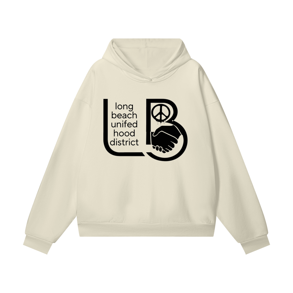 Peace & Unity On the Map | Heavyweight Fleece Hoodie