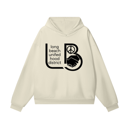 Peace & Unity On the Map | Heavyweight Fleece Hoodie