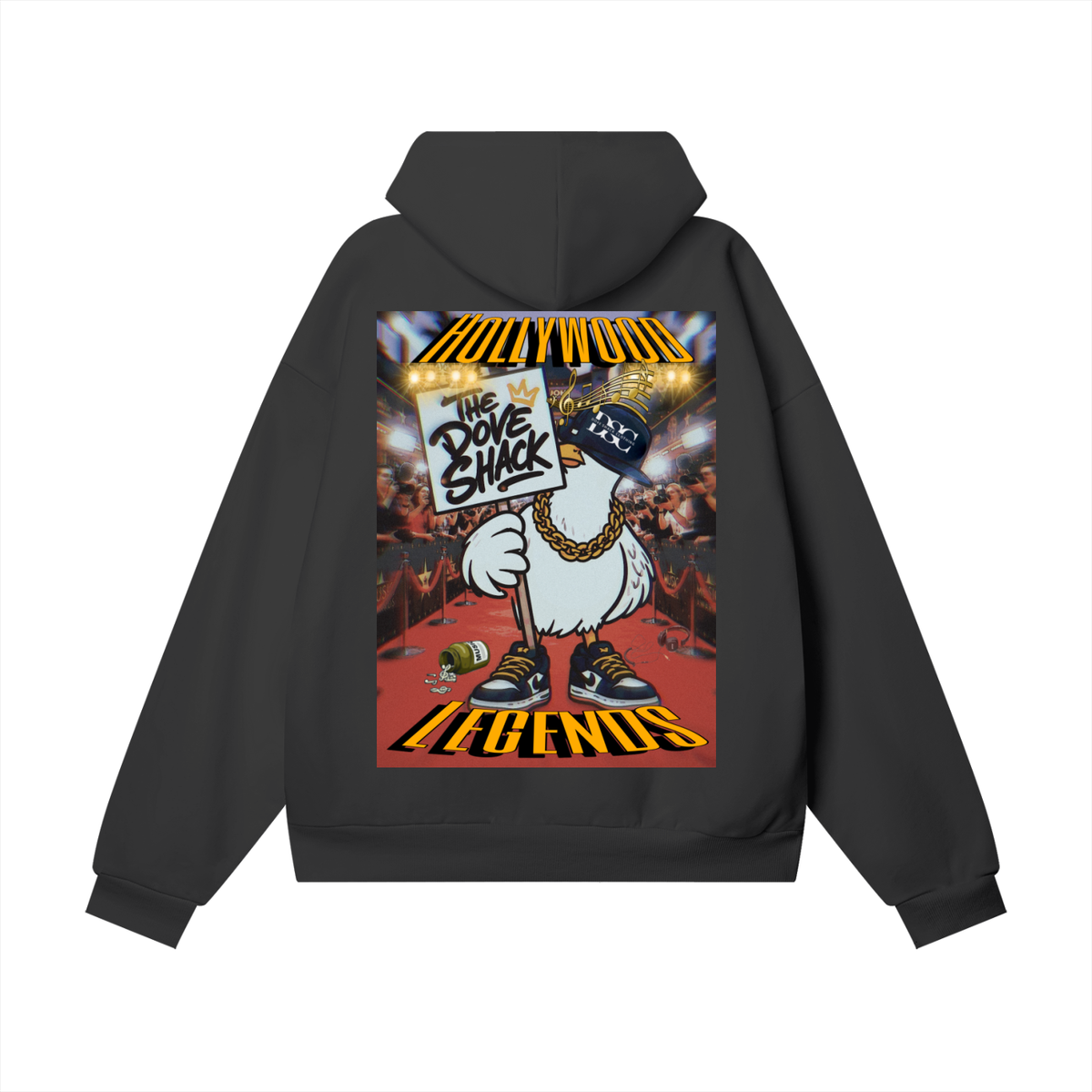 "Duece & The Crew" Poster Super Heavyweight Fleece Hoodie