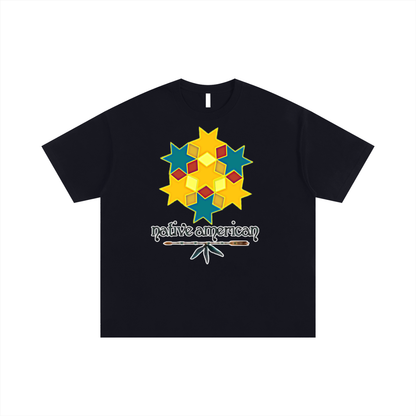 Tribal Star - Cotton T-Shirt