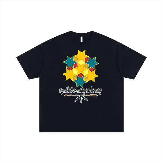 Tribal Star - Cotton T-Shirt