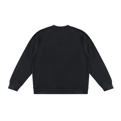 "Long Beach Stripes" Color Block Crewneck Sweatshirt