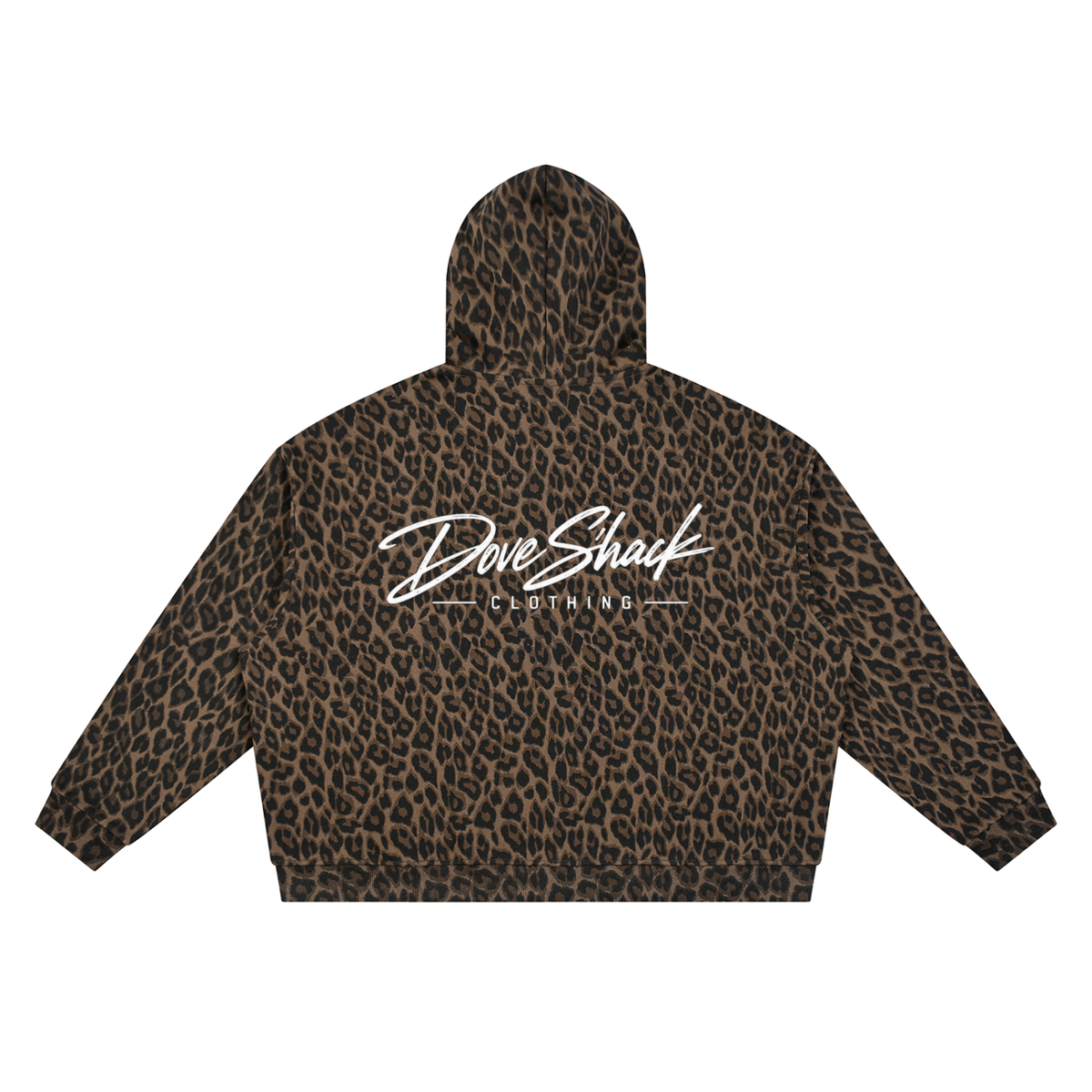 "Dove Shack Clothing" Essential Leopard Print Hoodie