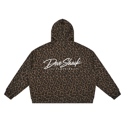 "Dove Shack Clothing" Essential Leopard Print Hoodie