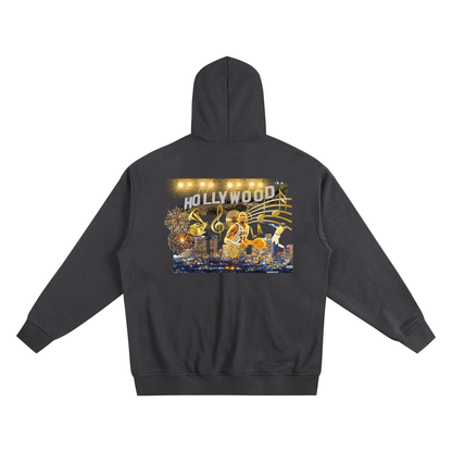 Homage to Hollywood - Heavyweight Zip-up Hoodie