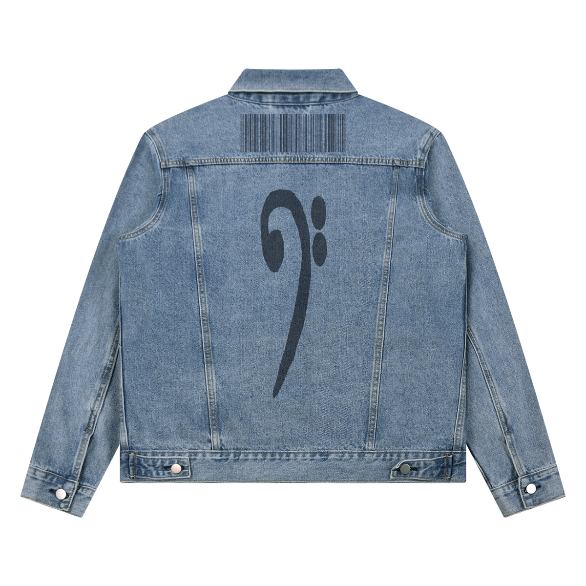 Unisex Vintage Wash Denim Jacket