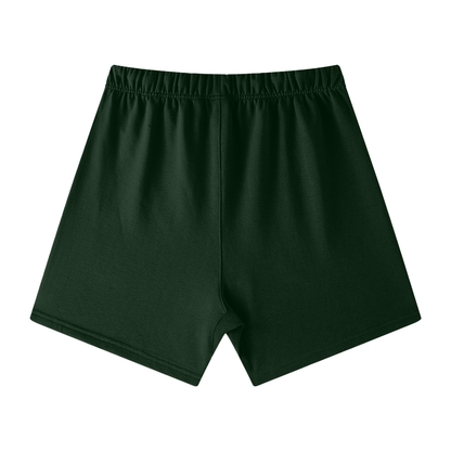 Duece the Dove Heavyweight Earth Tone Cotton Shorts