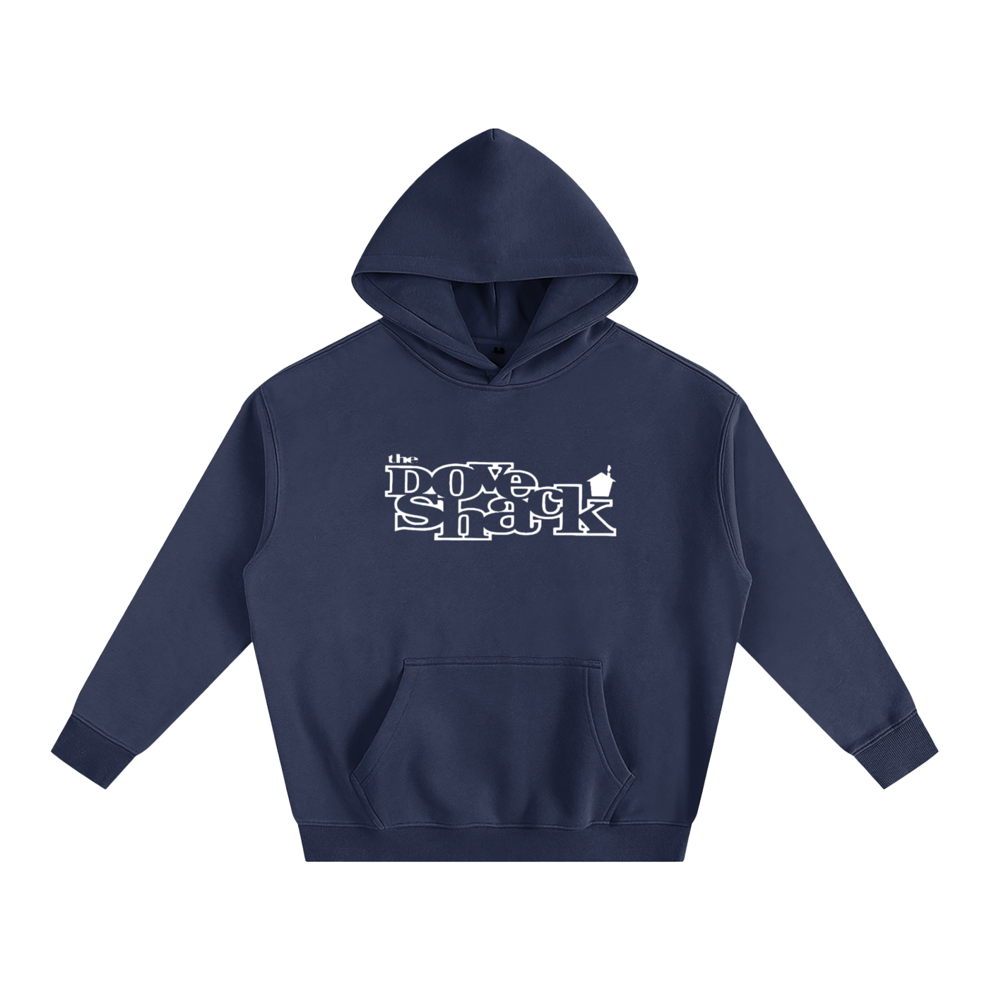 Original Summertime in the LBC Dove Shack Logo - Fleeced Hoodie