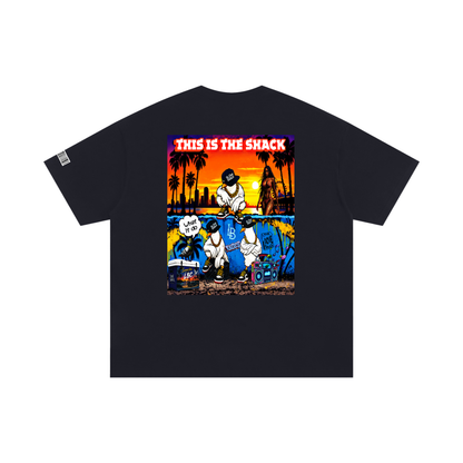 "Duece & The Crew" Unisex Oversized Poster T-Shirt