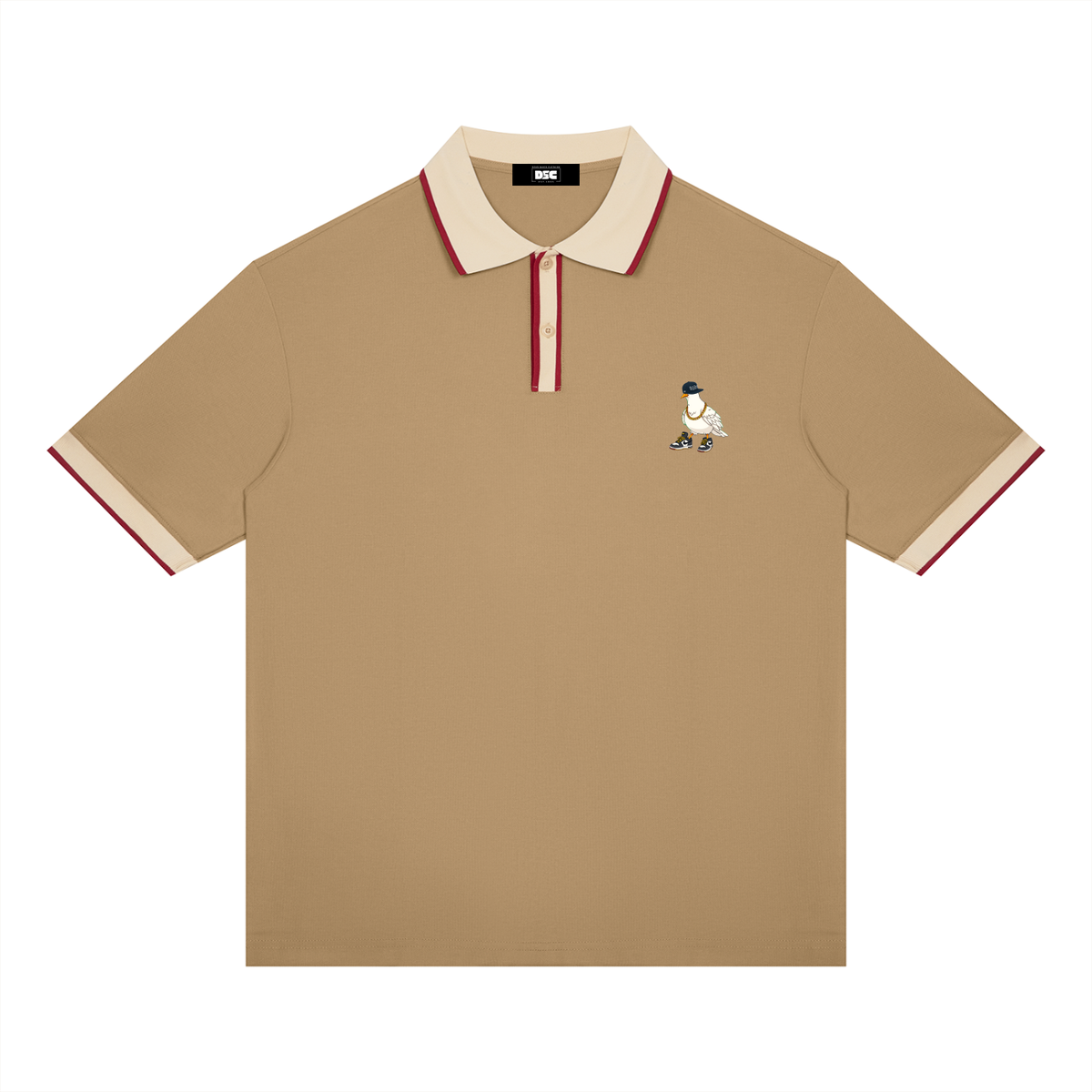 "Mascot Dove"  Polo Shirt
