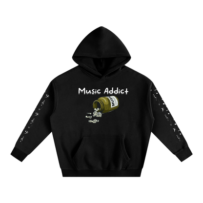 Music Addict - Fleeced Hoodie