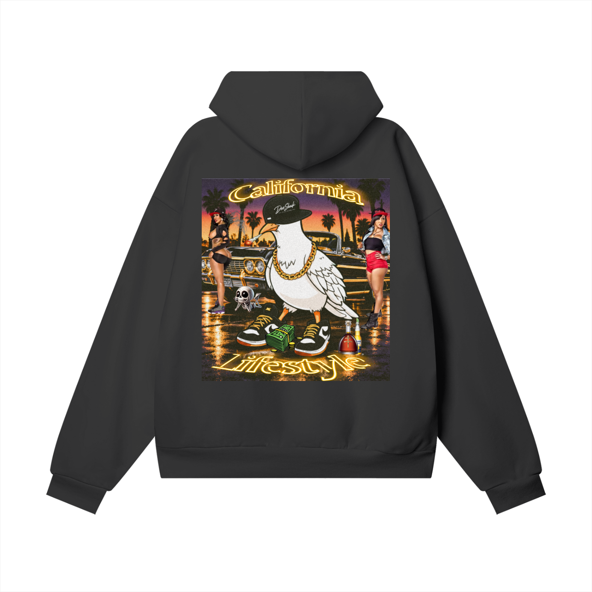 "Duece & The Crew" Poster Super Heavyweight Fleece Hoodie