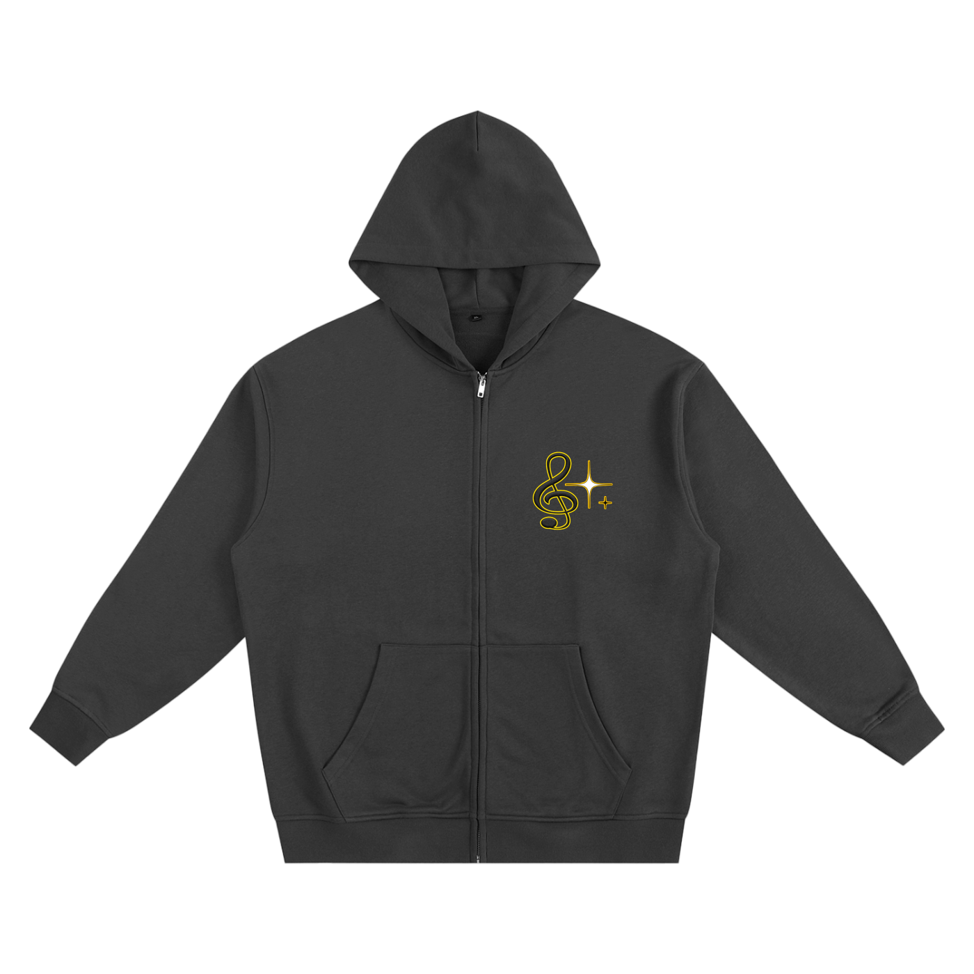Homage to Hollywood - Heavyweight Zip-up Hoodie