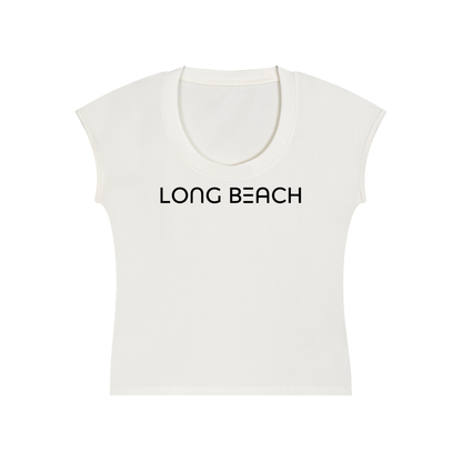 Long Beach Casual Wear - Women's Essential Bodycon T-Shirt