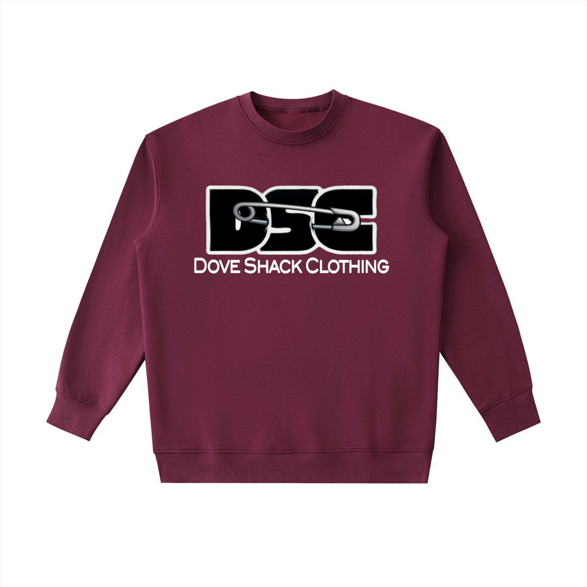 Dove Shack Clothing Logo Essential Heavyweight Crewneck Sweatshirt