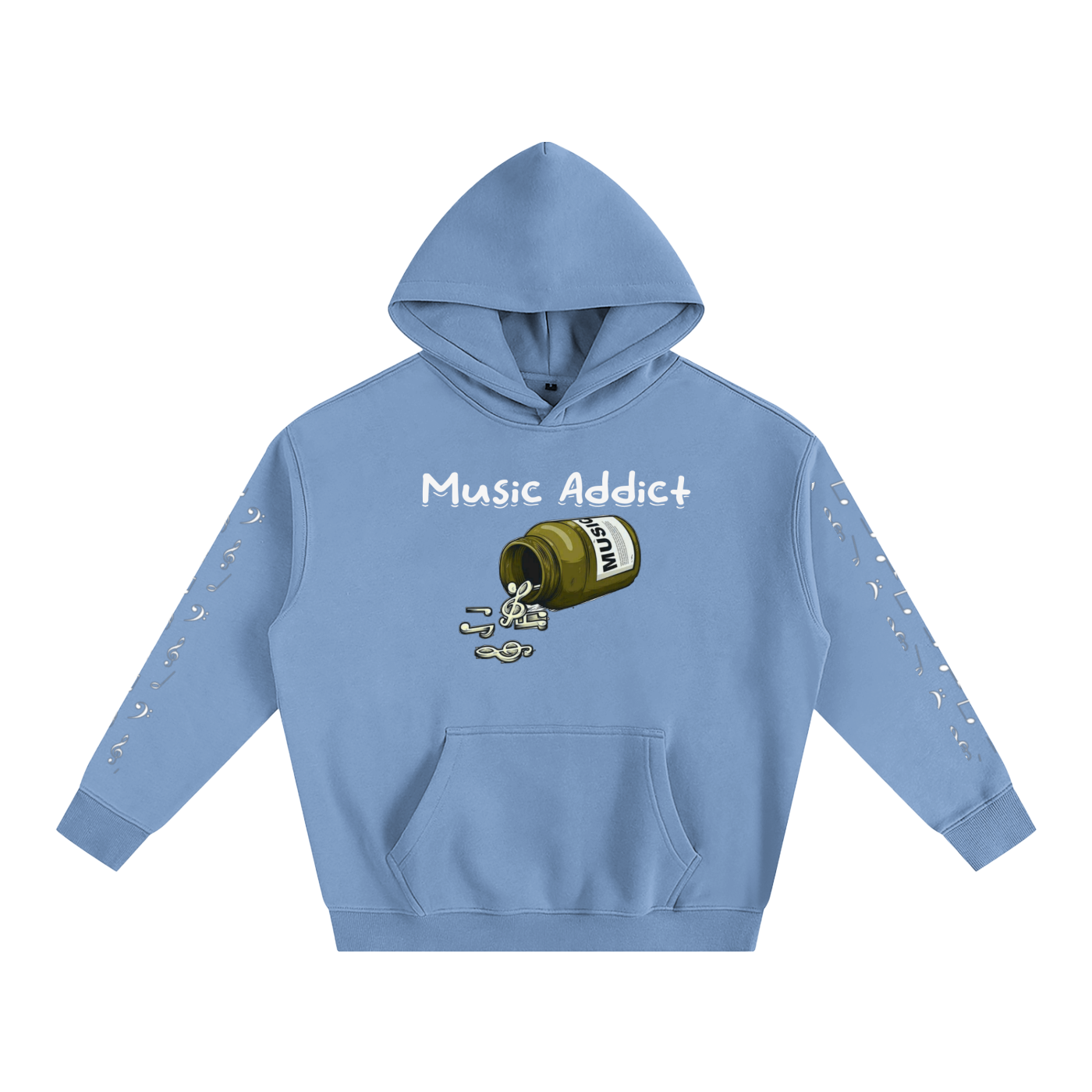 Music Addict - Fleeced Hoodie