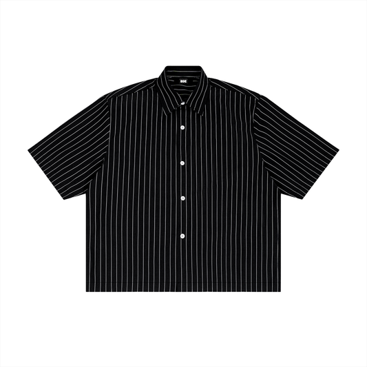 "On Pine" Casual Boxy Button-Up Shirt