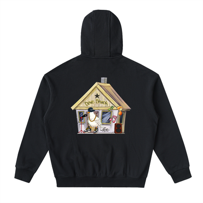 Duece the Dove - Drop-Shoulder Zip Up