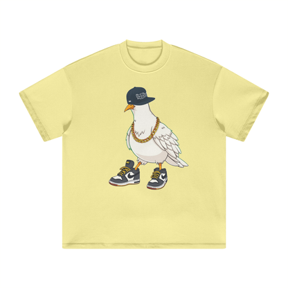 Duece the Dove Heavyweight Earth Tone T-Shirt