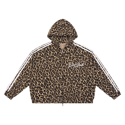 "Dove Shack Clothing" Essential Leopard Print Hoodie