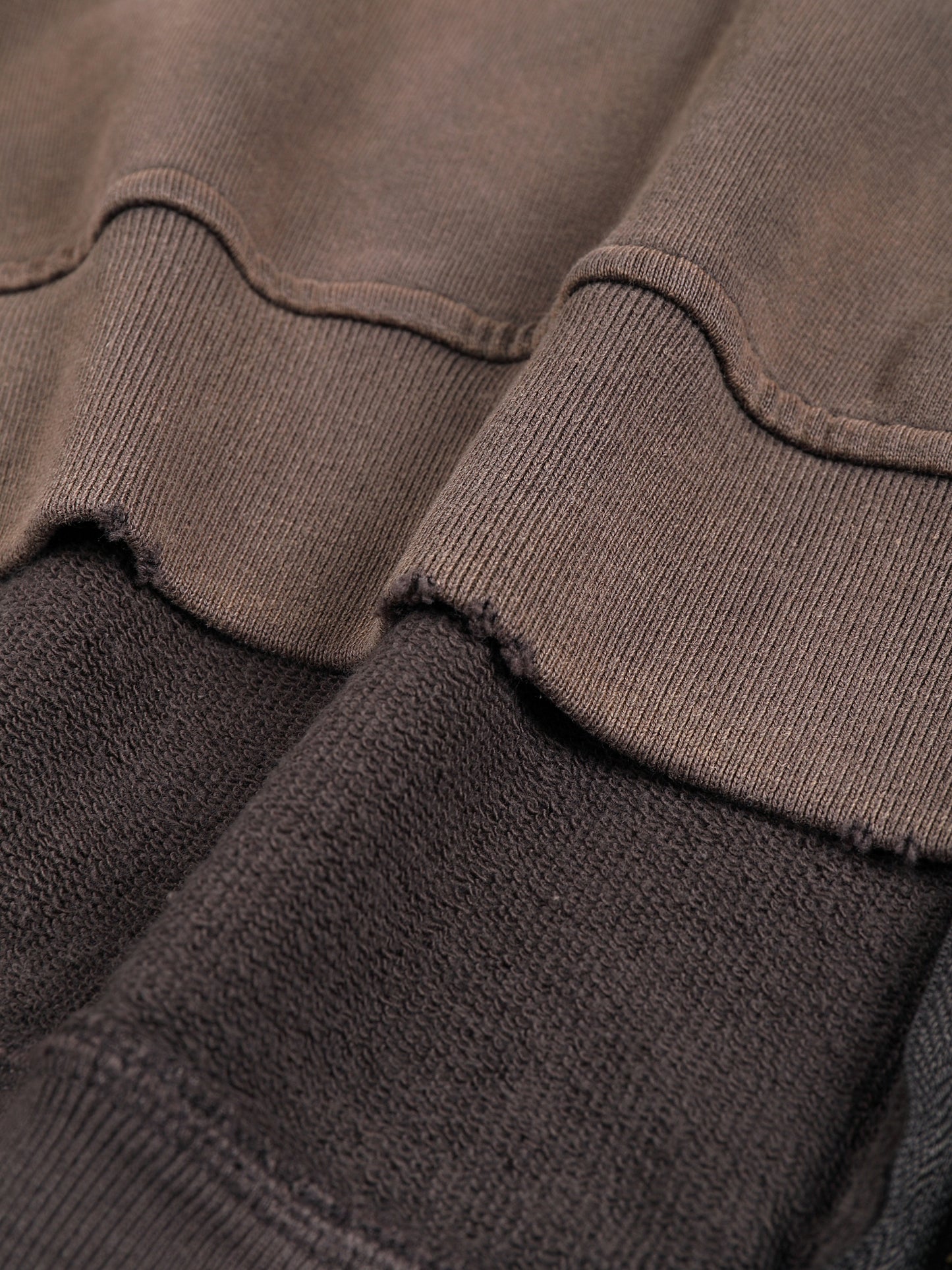 Long Beach Casual Wear - Hand-Frayed Sunfade Zip Hoodie