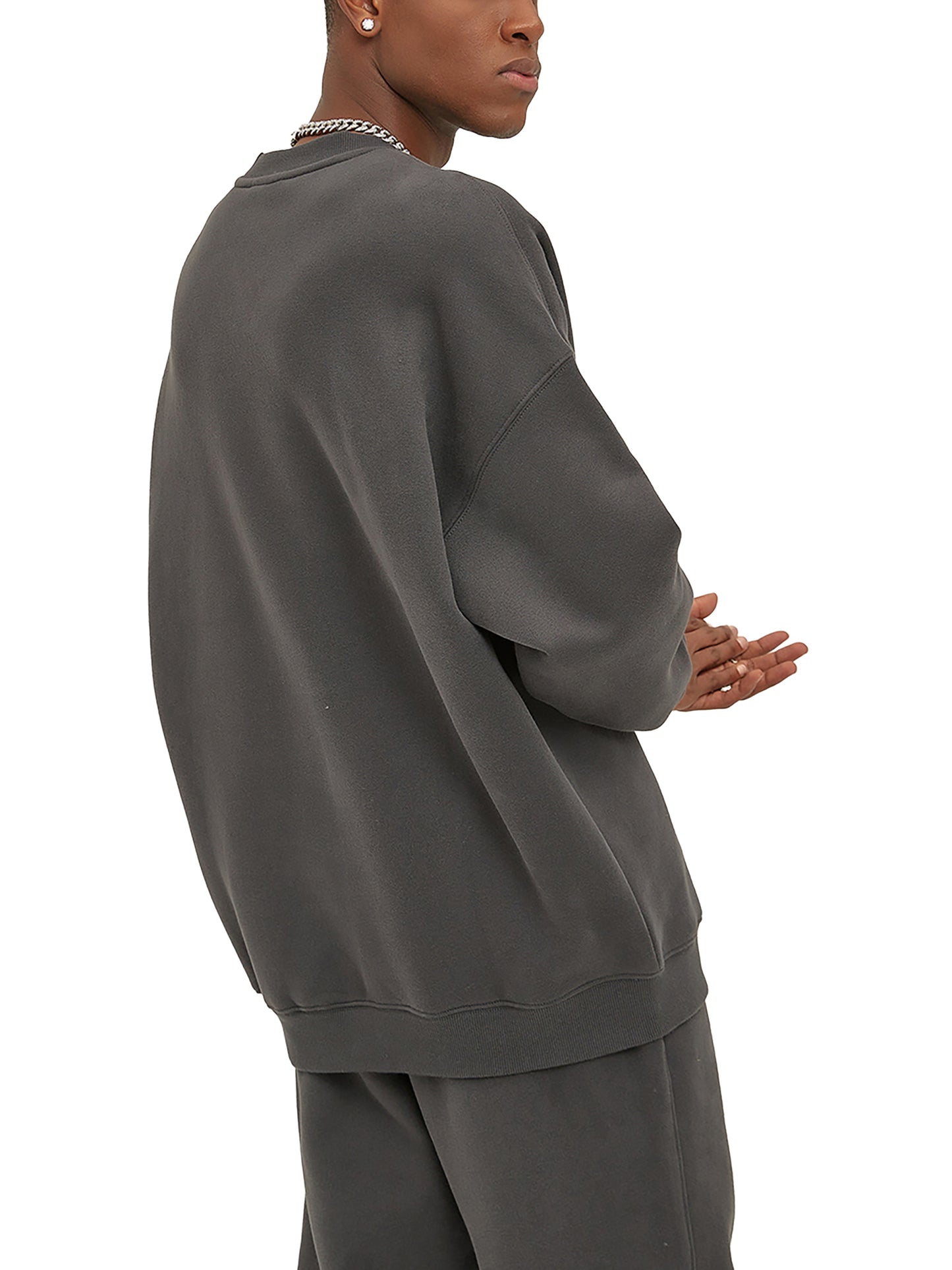 Long Beach Casual Wear - Fleeced Sweatshirt