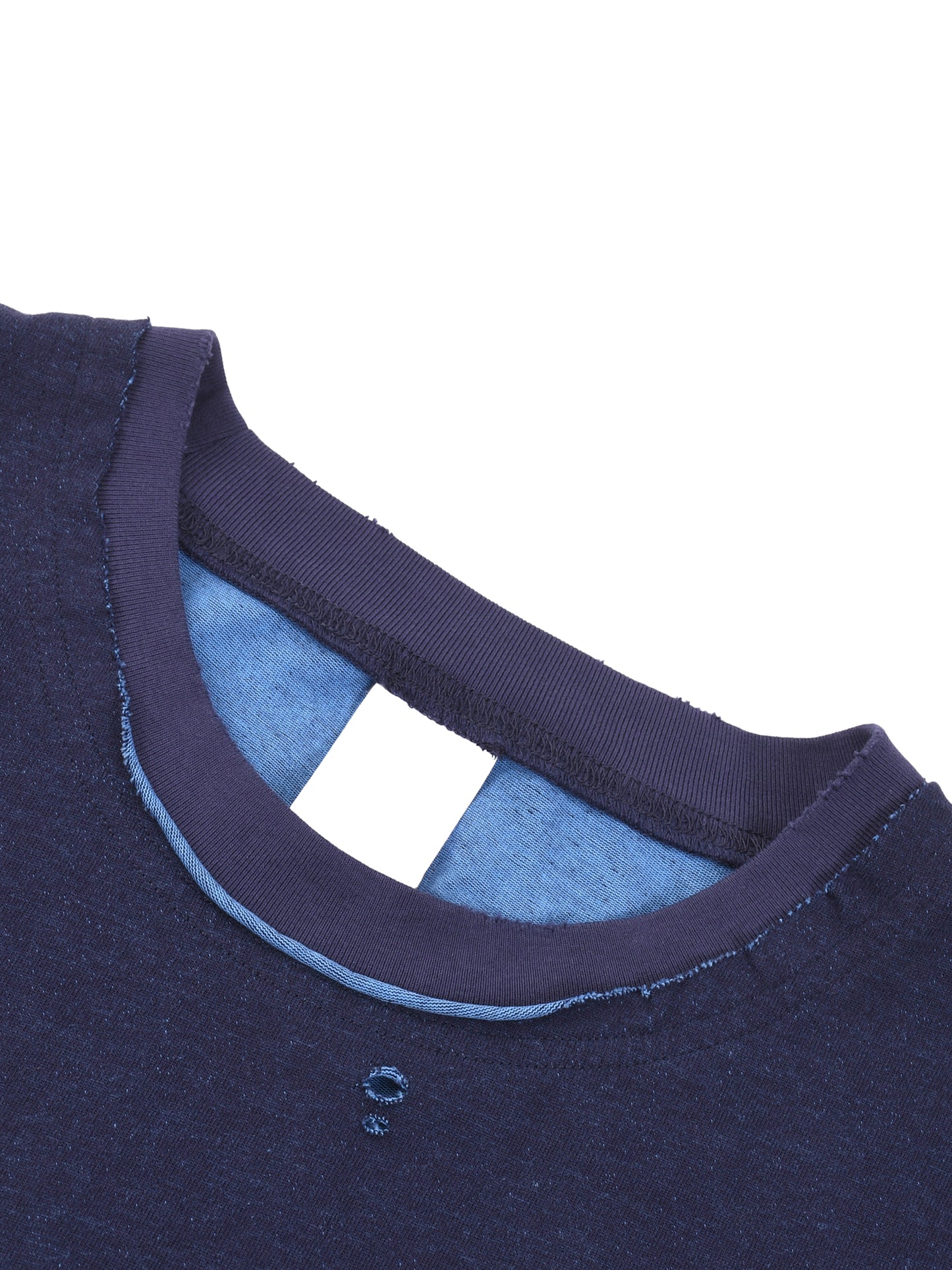 Long Beach Casual Wear - Hand-frayed Reversible T-shirt