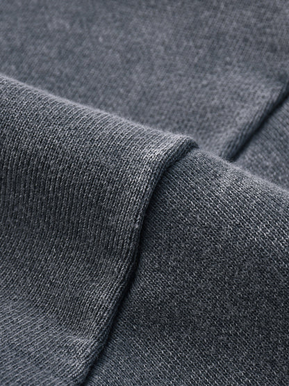 Duece The Dove Snow Washed Raw Edge Cropped Sweatshirt