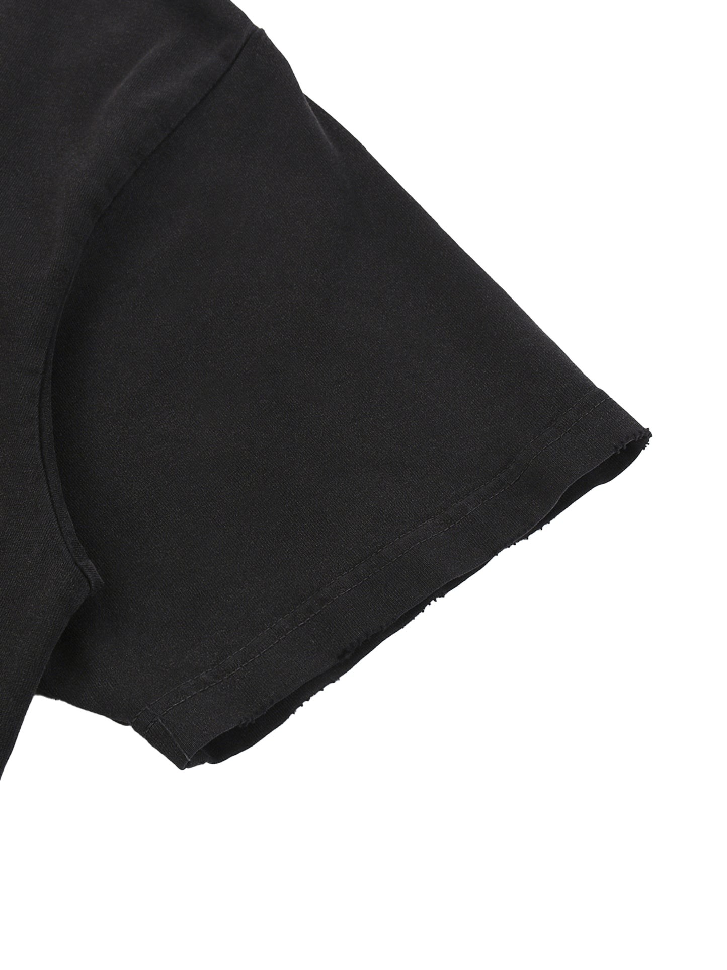 Long Beach Night Life - Snow Washed Raw-Hem T-Shirt