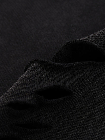 Long Beach Night Life - Snow Washed Raw-Hem T-Shirt