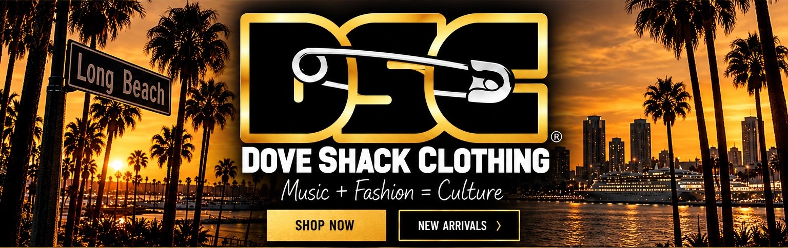 Dove Shack Clothing Long Beach sunset hero